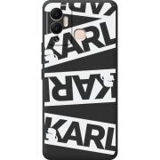 Черный чехол BoxFace Infinix Hot 12 Play White Karl
