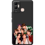 Черный чехол BoxFace Infinix Hot 12 Play BTS