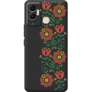 Черный чехол BoxFace Infinix Hot 12 Play Ethno