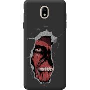 Черный чехол BoxFace Samsung J730 Galaxy J7 2017 Нападение на Титана