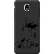 Черный чехол BoxFace Samsung J730 Galaxy J7 2017 