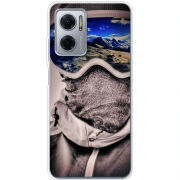 Чехол BoxFace Xiaomi Redmi Note 11E snowboarder