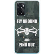 Чехол BoxFace OPPO A76 Дрон Fly Around