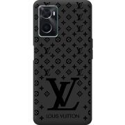 Черный чехол BoxFace OPPO A76 LV Style