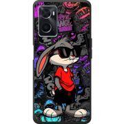 Черный чехол BoxFace OPPO A76 Малий вухань