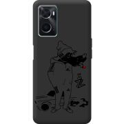 Черный чехол BoxFace OPPO A76 