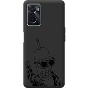 Черный чехол BoxFace OPPO A76 