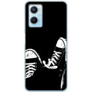 Чехол BoxFace OPPO A96 Black Sneakers