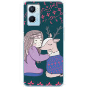 Чехол BoxFace OPPO A96 Girl and deer