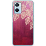 Чехол BoxFace OPPO A96 Gold Leaves