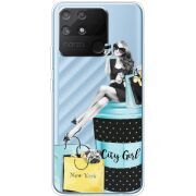 Прозрачный чехол BoxFace Realme Narzo 50A City Girl