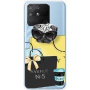Прозрачный чехол BoxFace Realme Narzo 50A Fashion Pug