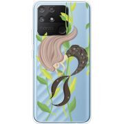 Прозрачный чехол BoxFace Realme Narzo 50A Cute Mermaid