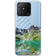 Прозрачный чехол BoxFace Realme Narzo 50A Green Mountain
