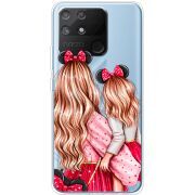 Прозрачный чехол BoxFace Realme Narzo 50A Mouse Girls