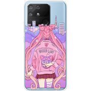 Прозрачный чехол BoxFace Realme Narzo 50A Wiked Lady