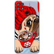 Прозрачный чехол BoxFace Realme Narzo 50A Winter Puggy