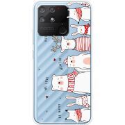 Прозрачный чехол BoxFace Realme Narzo 50A The Friendly Beasts