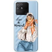 Прозрачный чехол BoxFace Realme Narzo 50A Live The Moment