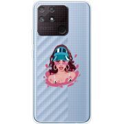 Прозрачный чехол BoxFace Realme Narzo 50A Selena Gomez