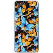 Прозрачный чехол BoxFace Realme Narzo 50A Butterfly Morpho