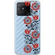 Прозрачный чехол BoxFace Realme Narzo 50A Ethno Ornament