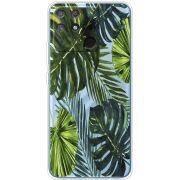 Прозрачный чехол BoxFace Realme Narzo 50A Palm Tree