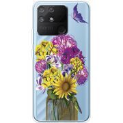 Прозрачный чехол BoxFace Realme Narzo 50A My Bouquet