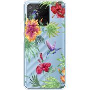 Прозрачный чехол BoxFace Realme Narzo 50A Tropical