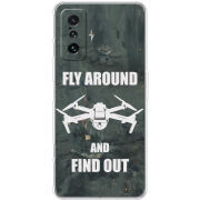Чехол BoxFace Poco F4 GT Дрон Fly Around