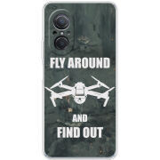 Чехол BoxFace Huawei Nova 9 SE Дрон Fly Around