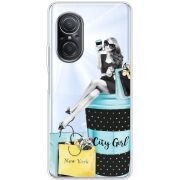 Прозрачный чехол BoxFace Huawei Nova 9 SE City Girl