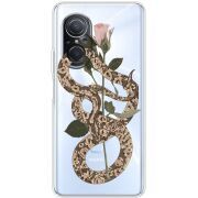 Прозрачный чехол BoxFace Huawei Nova 9 SE Glamor Snake