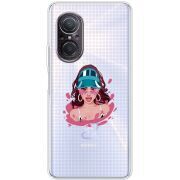 Прозрачный чехол BoxFace Huawei Nova 9 SE Selena Gomez