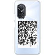 Прозрачный чехол BoxFace Huawei Nova 9 SE Blah Blah
