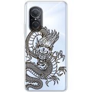 Прозрачный чехол BoxFace Huawei Nova 9 SE Chinese Dragon