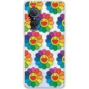 Прозрачный чехол BoxFace Huawei Nova 9 SE Hippie Flowers