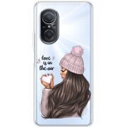 Прозрачный чехол BoxFace Huawei Nova 9 SE love is in the air