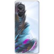 Прозрачный чехол BoxFace Huawei Nova 9 SE Feathers