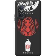 Черный чехол BoxFace Huawei Nova 9 SE RedWhite Coffee