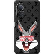 Черный чехол BoxFace Huawei Nova 9 SE looney bunny