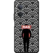 Черный чехол BoxFace Huawei Nova 9 SE Man Pattern