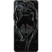 Черный чехол BoxFace Huawei Nova 9 SE Wolf
