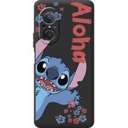Черный чехол BoxFace Huawei Nova 9 SE Гавайський гість Stich