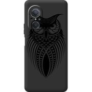 Черный чехол BoxFace Huawei Nova 9 SE Owl