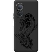 Черный чехол BoxFace Huawei Nova 9 SE Snake