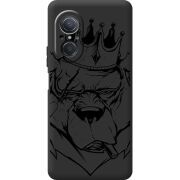 Черный чехол BoxFace Huawei Nova 9 SE Bear King