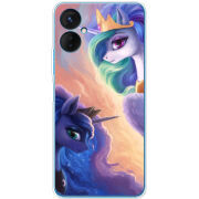 Чехол BoxFace Tecno Spark 9 Pro My Little Pony Rarity  Princess Luna
