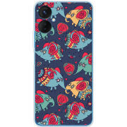 Чехол BoxFace Tecno Spark 9 Pro Flying Elephants