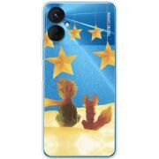 Прозрачный чехол BoxFace Tecno Spark 9 Pro Little Prince
